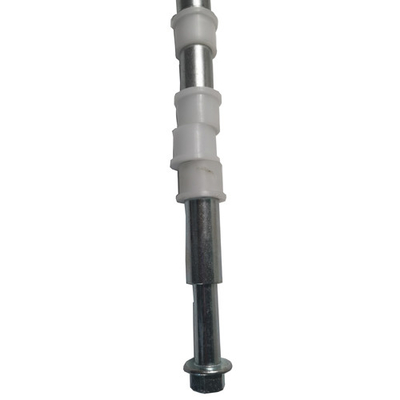 45# Thép quay cơ thể với tốc độ cao và ít hỗ trợ trục pivot w / tay áo nhựa TITAN 150